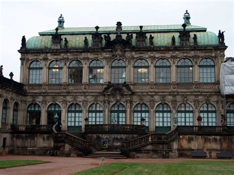 Baroque Zwinger Art Gallery in Dresden