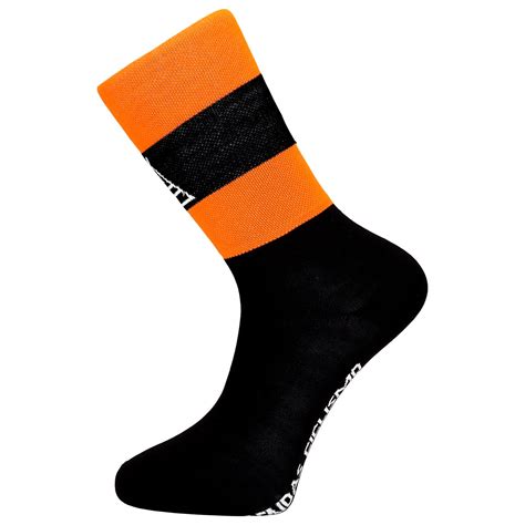 Prendas Ciclismo Fluro Orange Tall Coolmax Socks (Spring/Summer)