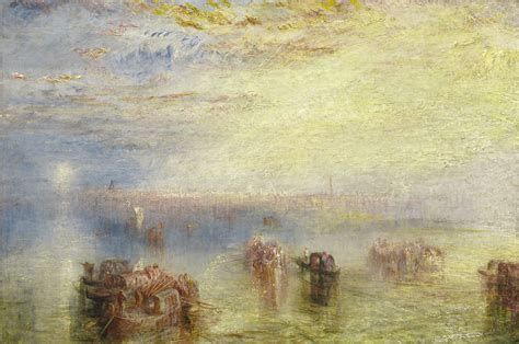 Joseph Mallord William Turner - Approach to Venice [1844] | J.m.w. turner, William turner ...