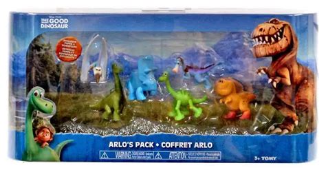 Disney The Good Dinosaur Arlos Exclusive Mini Figure 6-Pack Nash, Poppa, Arlo, Bubbha, Will ...