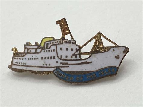 Queen of the Isles (1964–1970) Isles of Scilly Steamship Company Badge