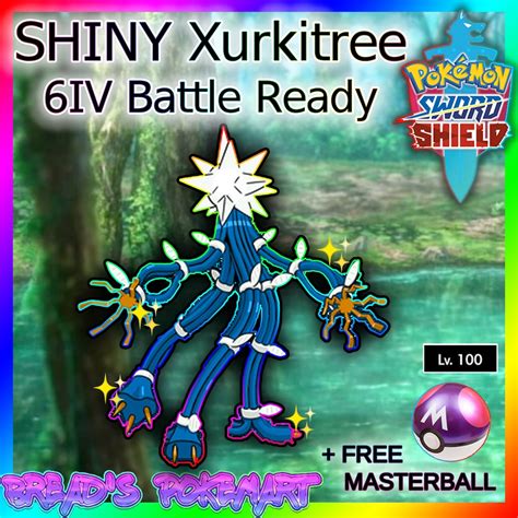 Pokemon Sword and Shield // Ultra Shiny XURKITREE // Ready for - Etsy