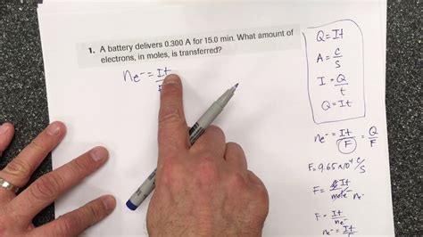 How To Calculate Faraday Constant