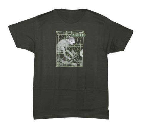 Pixies Doolittle Monkey Grid - Charcoal - Vancouver Rock Shop