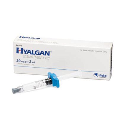 Hyalgan Osteoarthritis Knee Pain Relief Injections, Prefilled Syringes