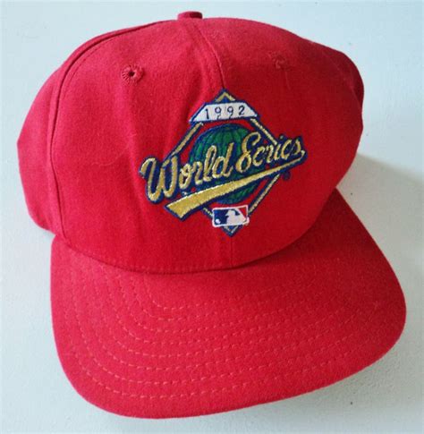 Vintage 1992 World Series New Era Snapback Hat MLB VTG | Etsy | New era snapback, Hats for men ...