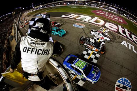 Who won the NASCAR race last night? NASCAR race results Sunday from Atlanta