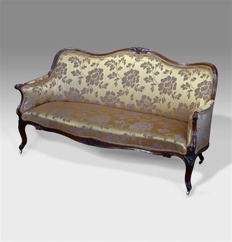 Antique rosewood settee, sofa, victorian sofa : Antique Armchair UK ...