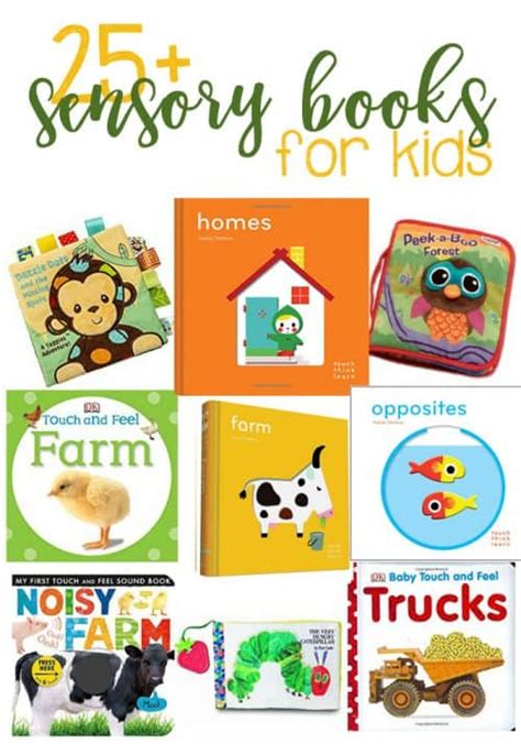 25+ Sensory Books for Kids