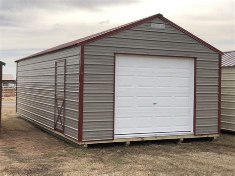 Detached Metal Portable Garages for Sale in Oklahoma