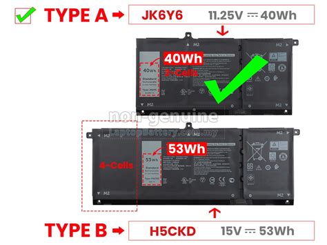 Dell Inspiron 15 5502 battery,high-grade replacement Dell Inspiron 15 ...