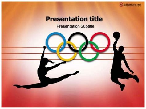 Olympic Powerpoint Template - Slide world