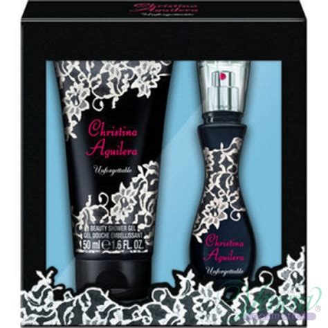 Christina Aguilera Unforgettable Set (EDP 15ml + SG 50ml) for Women | Venera Cosmetics