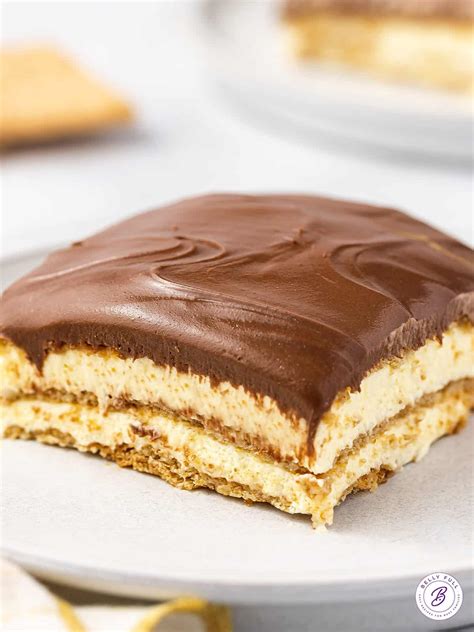 Chocolate Eclair Cake (No Bake, 5 Ingredients) - Belly Full