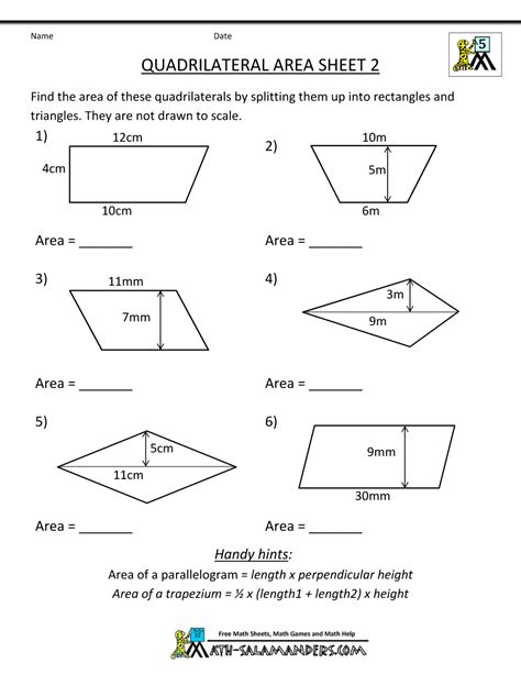 Area Of Polygons Worksheet Pdf – Thekidsworksheet