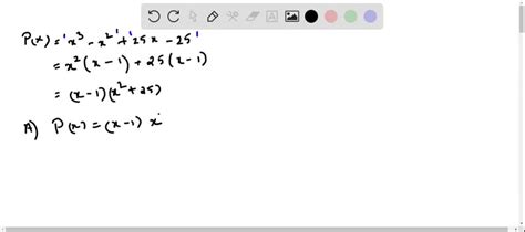 SOLVED:The linear factorization theorem tells us that a polynomial of degree n ≥1 factors into n ...