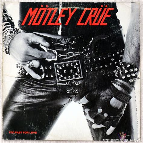 Mötley Crüe ‎– Too Fast For Love (1982) Vinyl, LP, Album – Voluptuous ...