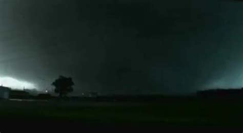 Large, rain-wrapped tornado in Joplin, MO. Photograph courtesy of Jeff... | Download Scientific ...