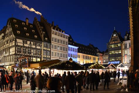 Traditional Christmas market in front of the Cathedral of Strasbourg. | Best of Upper Rhine