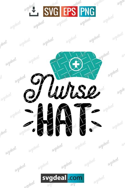 Free Nurse Hat Svg - SVGDeal.com