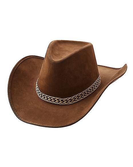 Deluxe Brown Cowboy Hat - Spirithalloween.com