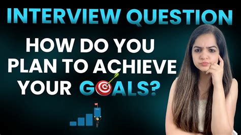 Interview Question: How do you plan to achieve your goals? | Best ...