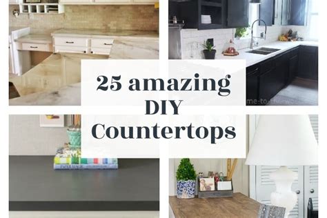 DIY Kitchen Countertop Options – Things In The Kitchen