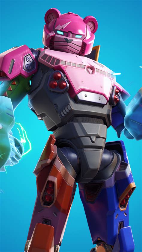 Fortnite Mecha Team Leader Wallpaper - Free Wallpapers for Apple iPhone And Samsung Galaxy.