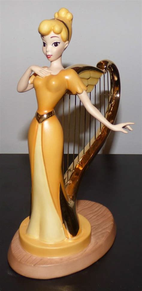 WDCC MICKEY AND THE BEANSTALK SINGING HARP BEAUTIFUL DIVERSION DISNEY FIGURINE | Disney ...