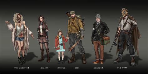 ArtStation - Zombie Apocalypse : Character Design