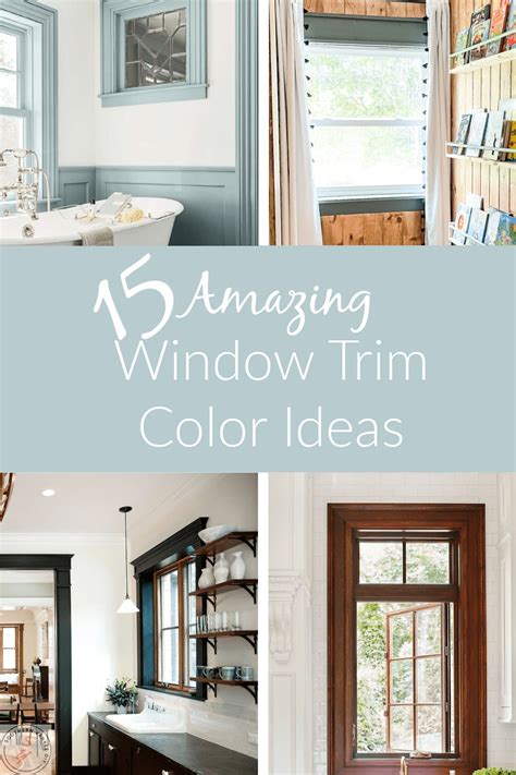 The Top Designer Picked Window Trim & Frame Colors