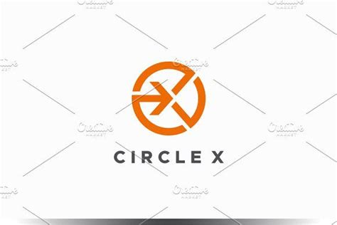 Circle - X Logo | Vector logo, Logo templates, ? logo