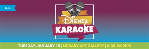 Disney Karaoke | Missouri River Regional Library