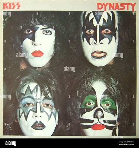 Kiss - Dynasty - Vintage vinyl album cover Stock Photo - Alamy