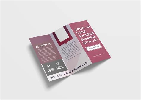 Digital Marketing Business Tri-Fold Brochure Design Template - 99Effects