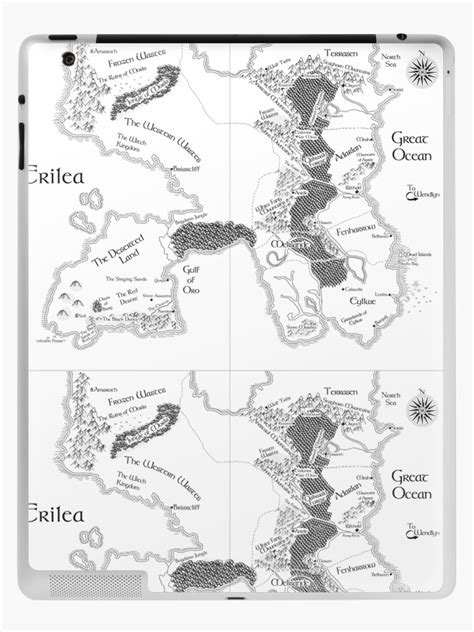 Map Of Erilea Map Of The World Of Throne Of Glass Sarah, 42% OFF