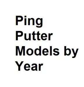 Ping Putter Models by Year - 1956 Onwards