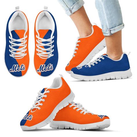 Two Colors Trending Lovely New York Mets Sneakers | New york mets ...