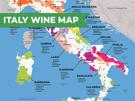 Map of Italian Wine Regions | Wine Folly