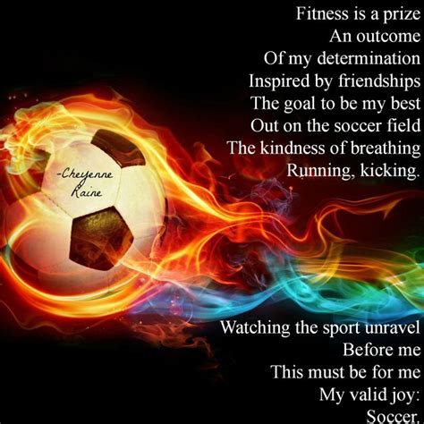 soccer poem poetry sport fire colorful | Soccer, Sports, Breathing running