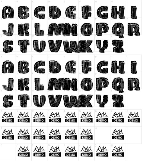 Wood Font Download