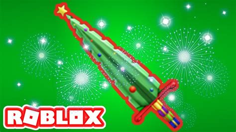 THE HOLIDAY TREE CHRISTMAS KNIFE IN ROBLOX MURDER MYSTERY 2 - YouTube