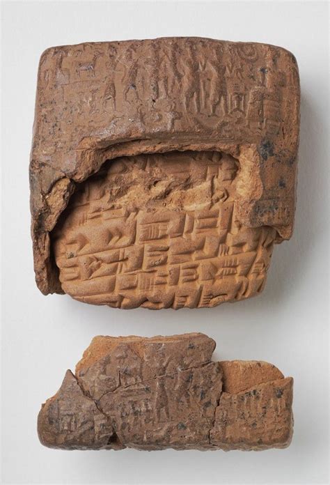 Cuneiform Tablet and Envelope: Old Assyrian Letter | Ancient writing ...