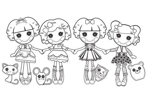 Printable Lalaloopsy Coloring Pages