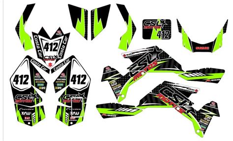 Suzuki LTR 450 Graphics d24 – Krazygraphics.com