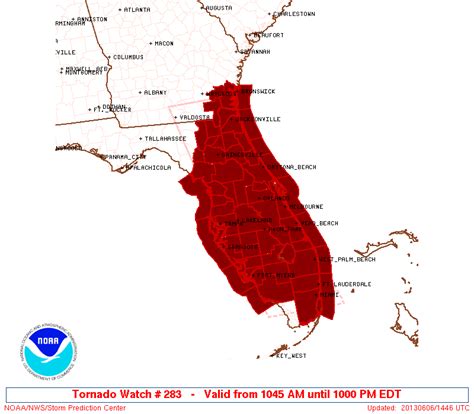 The Original Weather Blog: Tornado Threat Increasing Across Florida ...