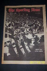 Kansas City Chiefs Football 1969 Vintage Sports Publications for sale ...