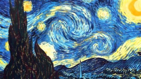 Vincent Van Gogh the Starry Night Desktop Wallpapers - Top Free Vincent ...