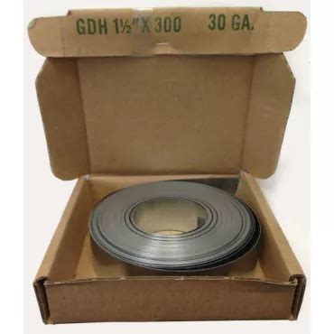 Duct Hanger Strap - 1-1/2" x 100' - 30 Gauge