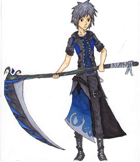 Scythe Boy by SongsOfShadows on DeviantArt